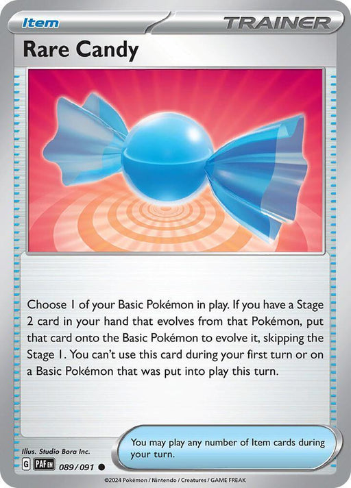 Rare Candy (089/091) [Scarlet & Violet: Paldean Fates] - for just $0.10! 