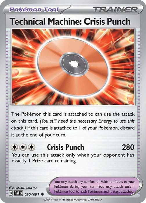Technical Machine: Crisis Punch (090/091) [Scarlet & Violet: Paldean Fates] - for just $0.10! 