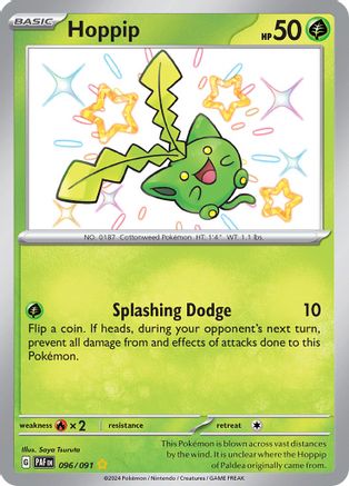 Hoppip 096/091 - SV Paldean Fates Holofoil - for just $2.01! 