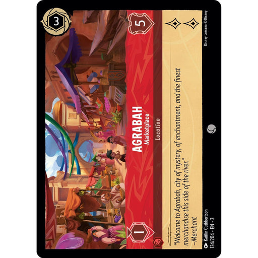 Agrabah - Marketplace (134/204) [Into the Inklands] - Just $0.05! Shop now at Retro Gaming of Denver