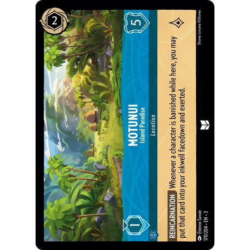 Motunui - Island Paradise (170/204) [Into the Inklands] - Just $0.05! Shop now at Retro Gaming of Denver