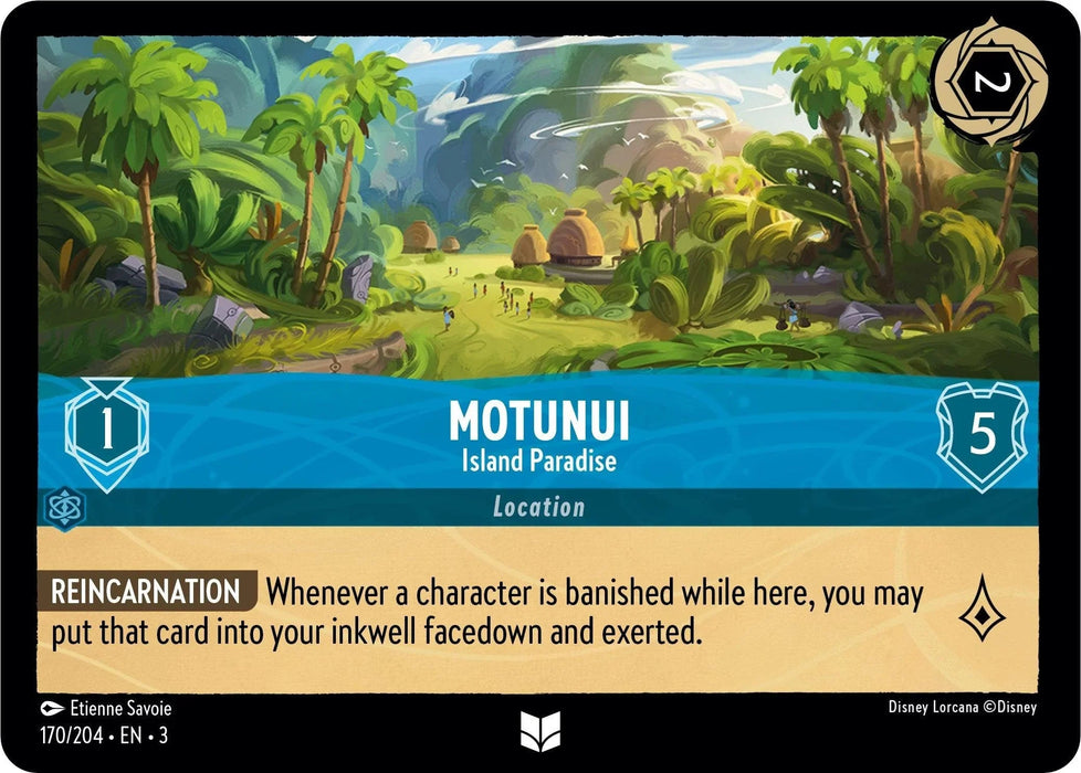 Motunui - Island Paradise (170/204) [Into the Inklands] - for just $0.10! 