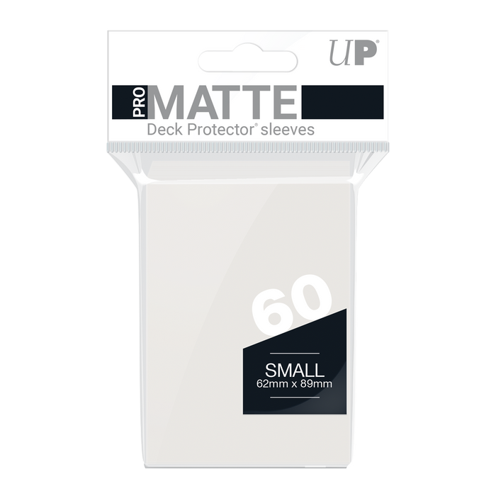 Ultra PRO: Small 60ct Sleeves - PRO-Matte (Clear) - Just $0! Shop now at Retro Gaming of Denver