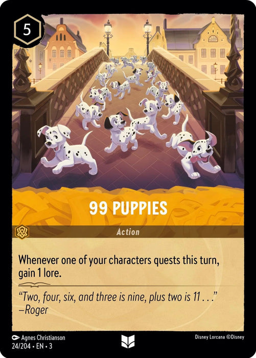 99 Puppies (24/204) [Into the Inklands] - for just $0.10! 