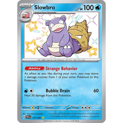 Slowbro (117/091) [Scarlet & Violet: Paldean Fates] - Just $2.25! Shop now at Retro Gaming of Denver