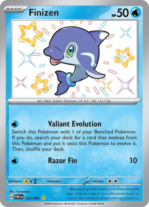 Finizen (123/091) [Scarlet & Violet: Paldean Fates] - for just $1.70! 