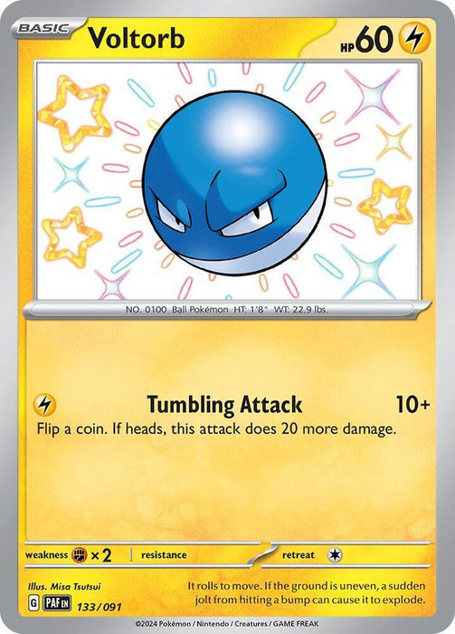 Voltorb (133/091) [Scarlet & Violet: Paldean Fates] - for just $1.80! 
