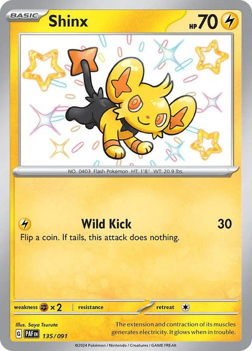 Shinx (135/091) [Scarlet & Violet: Paldean Fates] - for just $6.50! 
