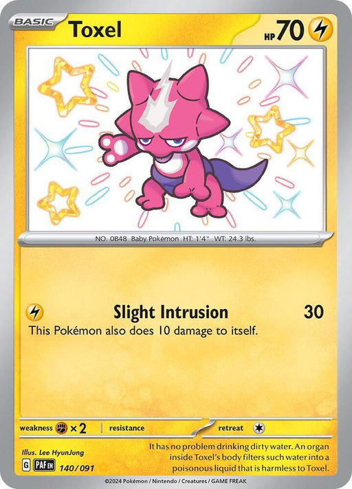 Toxel (140/091) [Scarlet & Violet: Paldean Fates] - for just $1.60! 