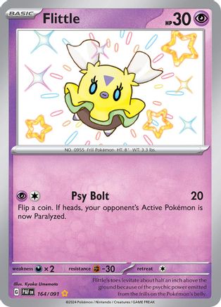 Flittle 164/091 - SV Paldean Fates Holofoil - for just $1.08! 