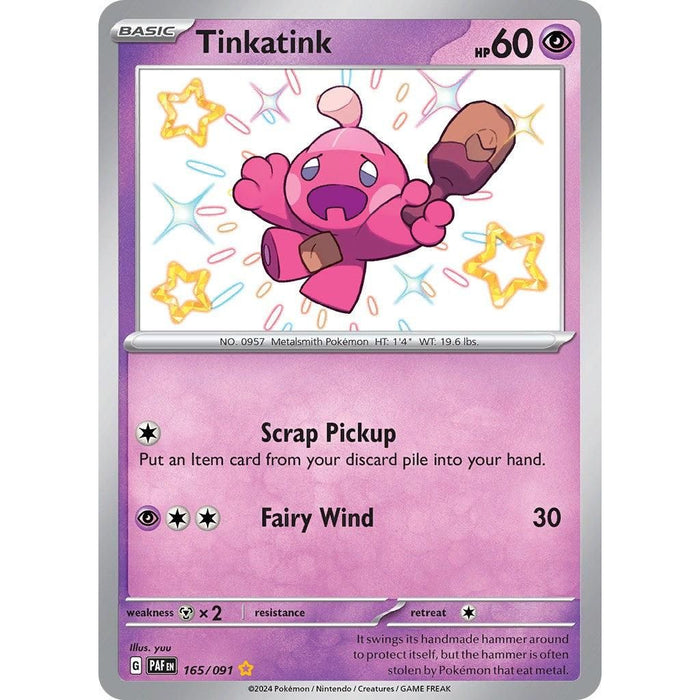 Tinkatink (165/091) [Scarlet & Violet: Paldean Fates] - Just $1.50! Shop now at Retro Gaming of Denver