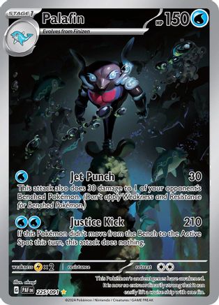 Palafin 225/091 - SV Paldean Fates Holofoil - for just $0.63! 