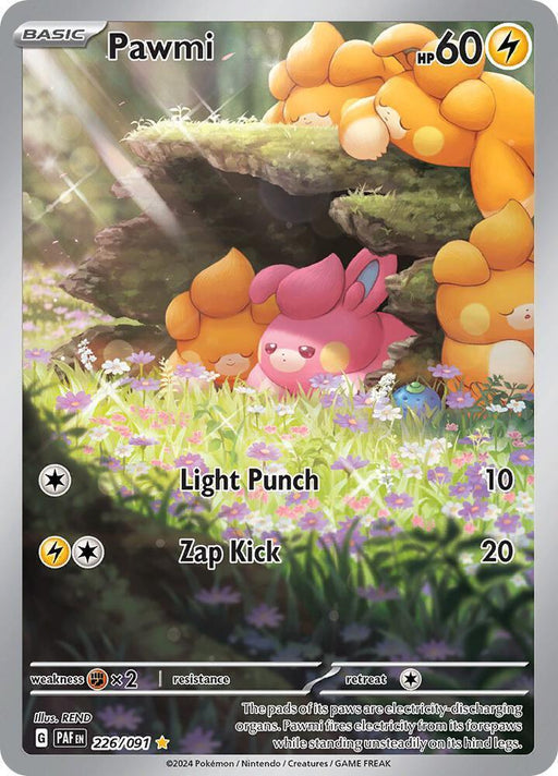 Pawmi (226/091) [Scarlet & Violet: Paldean Fates] - for just $1.40! 