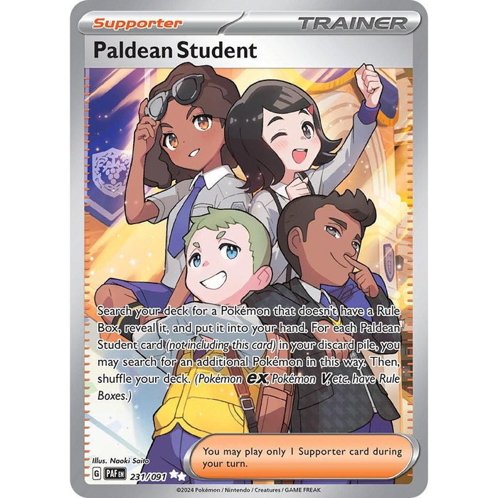 Paldean Student (231/091) [Scarlet & Violet: Paldean Fates] - Just $0.70! Shop now at Retro Gaming of Denver