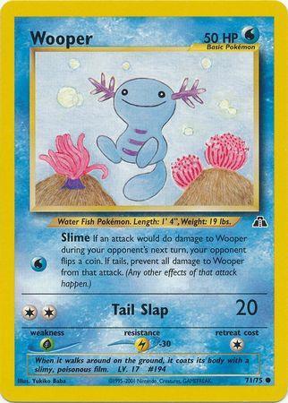 Wooper (71/75) [Neo Discovery Unlimited] - for just $1.10! 