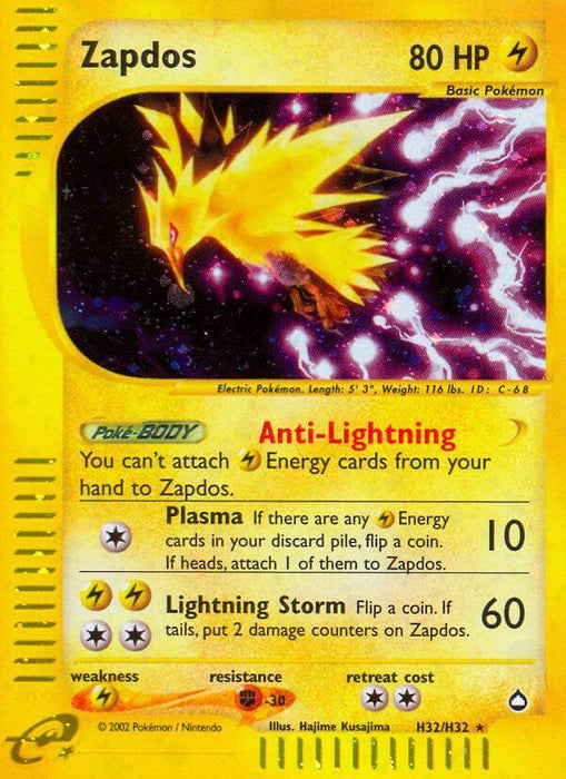 Zapdos (H32/H32) [Aquapolis] - for just $74.70! 