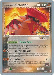 Team Magma's Groudon (9/95) (Magma Spirit - Tsuguyoshi Yamato) [World Championships 2004] - for just $2.65! 
