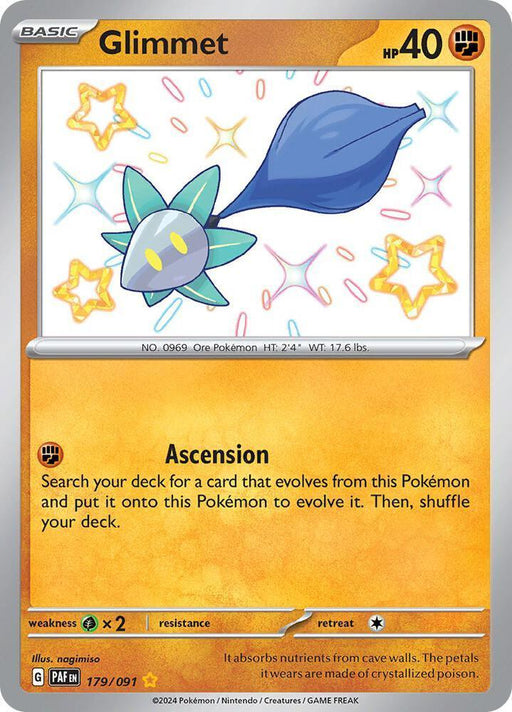 Glimmet (179/091) [Scarlet & Violet: Paldean Fates] - for just $0.95! 