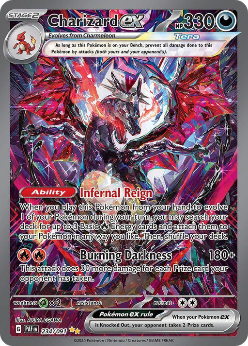 Charizard ex (234/091) [Scarlet & Violet: Paldean Fates] - for just $135! 