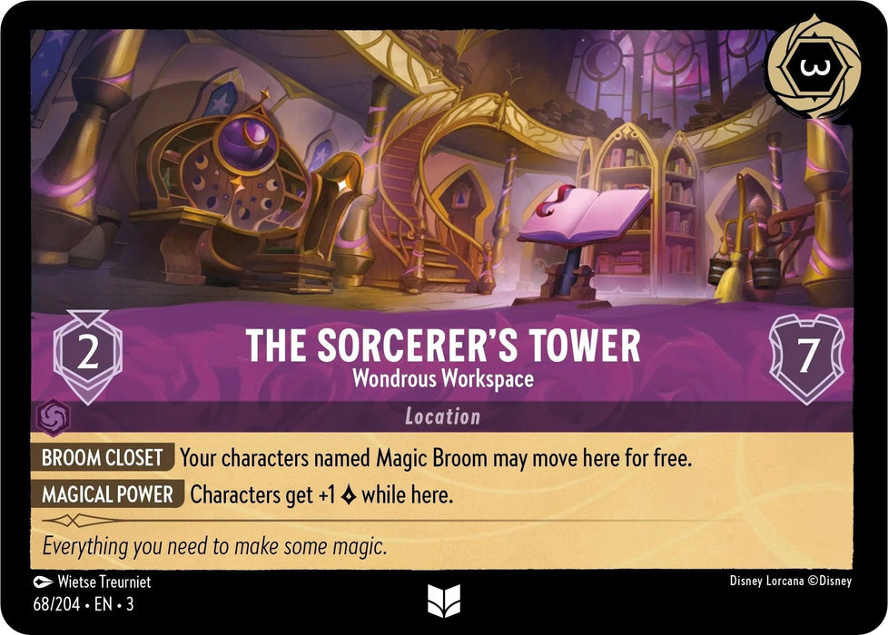 The Sorcerer's Tower - Wondrous Workspace (68/204) [Into the Inklands] - for just $0.10! 