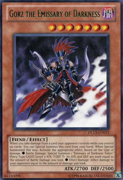 Gorz the Emissary of Darkness (Green) [DL13-EN013] Rare - for just $3.50! 
