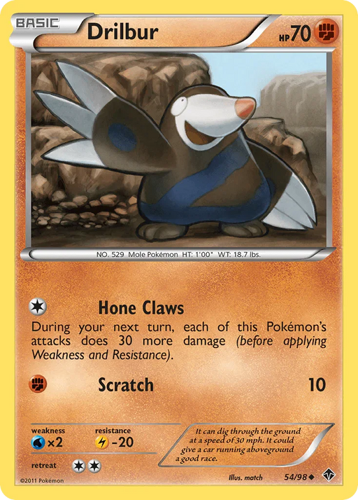 Drilbur (54/98) [Black & White: Emerging Powers] - for just $0.20! 