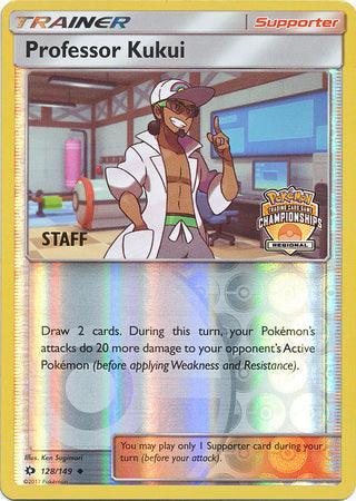 Professor Kukui (128/149) (Regional Championship Promo Staff) [Sun & Moon: Base Set] - for just $32! 