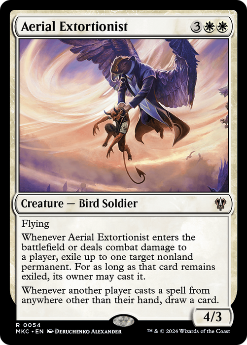 Aerial Extortionist (MKC-054) - Murders at Karlov Manor Commander - for just $1.31! 