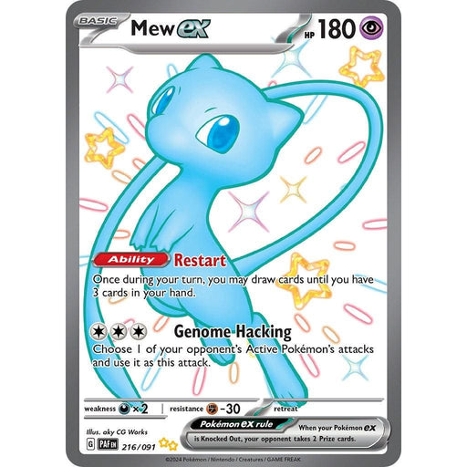 Mew ex (216/091) [Scarlet & Violet: Paldean Fates] - Just $4.75! Shop now at Retro Gaming of Denver