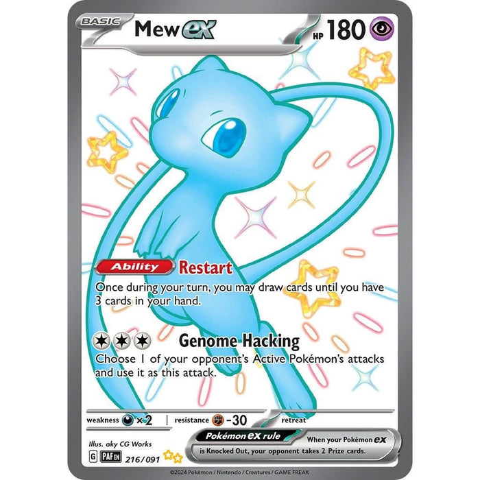 Mew ex (216/091) [Scarlet & Violet: Paldean Fates] - Just $4.75! Shop now at Retro Gaming of Denver