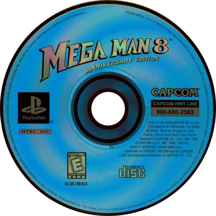 Mega Man 8 [Anniversary Collector's Edition]  – PlayStation 1 (PS1) - for just $0! 