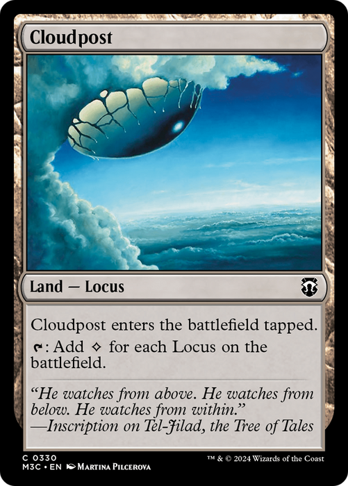 Cloudpost (M3C-330) - Modern Horizons 3 Commander - for just $0.08! 