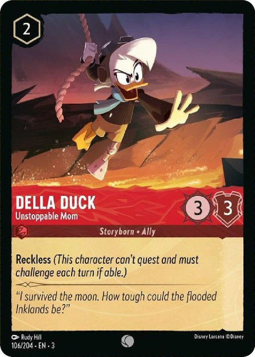 Della Duck - Unstoppable Mom (106/204) - Into the Inklands - for just $0.02! 