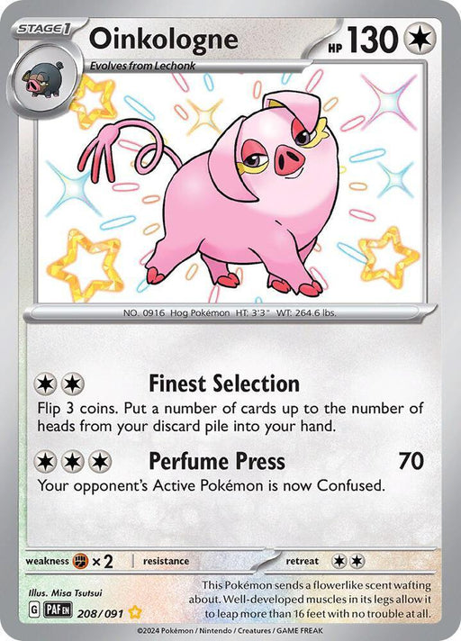 Oinkologne (208/091) [Scarlet & Violet: Paldean Fates] - for just $2! 