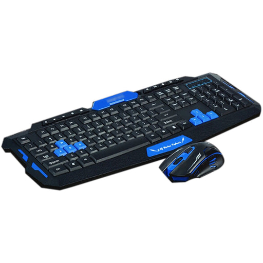 Hk8100 2.4 G Wireless Gaming Keyboard Mouse Combo Ergonomics Waterproof Optical For Pc Laptop Desktop Gamer - for just $51.04! 
