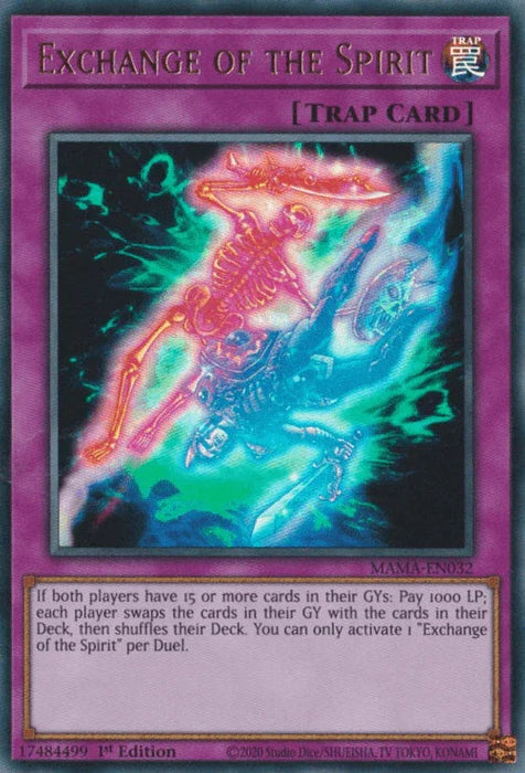 Exchange of the Spirit [MAMA-EN032] Ultra Rare - for just $0.10! 
