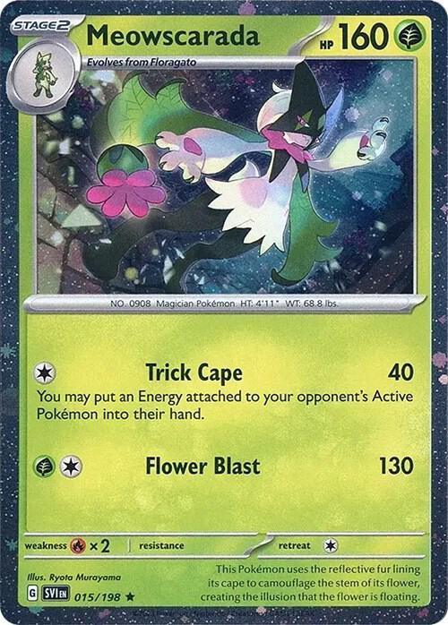Meowscarada (015/198) (Cosmos Holo) [Miscellaneous Cards] - for just $0.25! 