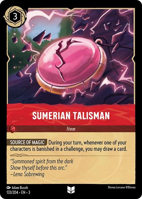 Sumerian Talisman (133/204) - Into the Inklands - for just $0.02! 