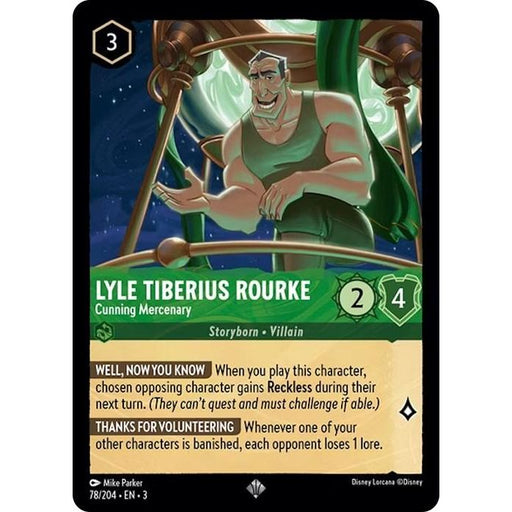 Lyle Tiberius Rourke - Cunning Mercenary (78/204) [Into the Inklands] - Just $0.25! Shop now at Retro Gaming of Denver