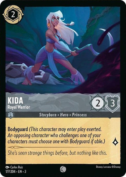 Kida - Royal Warrior (177/204) - Into the Inklands - for just $0.03! 