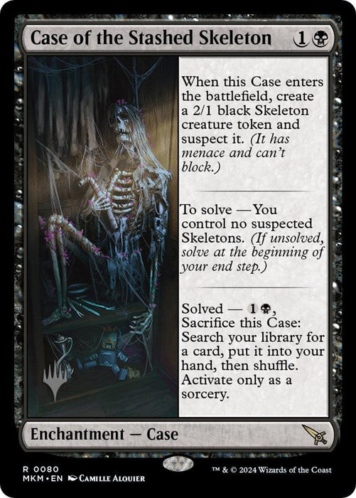 Case of the Stashed Skeleton (Promo Pack) [Murders at Karlov Manor Promos] - Just $0.34! Shop now at Retro Gaming of Denver