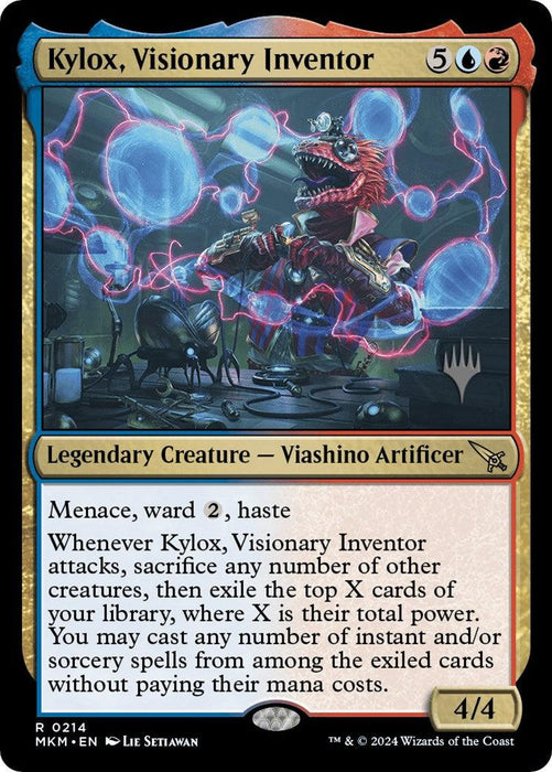 Kylox, Visionary Inventor (Promo Pack) [Murders at Karlov Manor Promos] - Just $0.35! Shop now at Retro Gaming of Denver