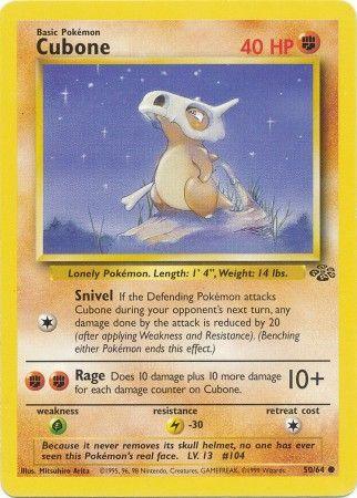 Cubone (50/64) [Jungle Unlimited] - for just $0.30! 