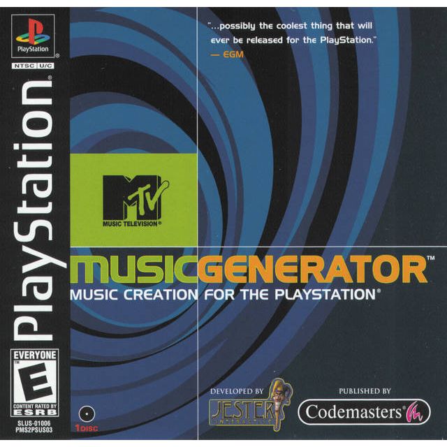 MTV Music Generator (Playstation) - Just $0! Shop now at Retro Gaming of Denver