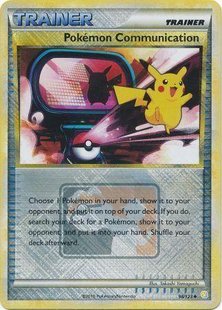 Pokemon Communication (98/123) (League Promo) [HeartGold & SoulSilver: Base Set] - for just $110.40! 