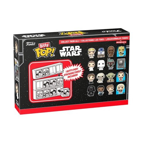 Funko Bitty Pop! Star Wars Mini-Figure 4-Pack - Select Figure(s) - for just $9.99! 