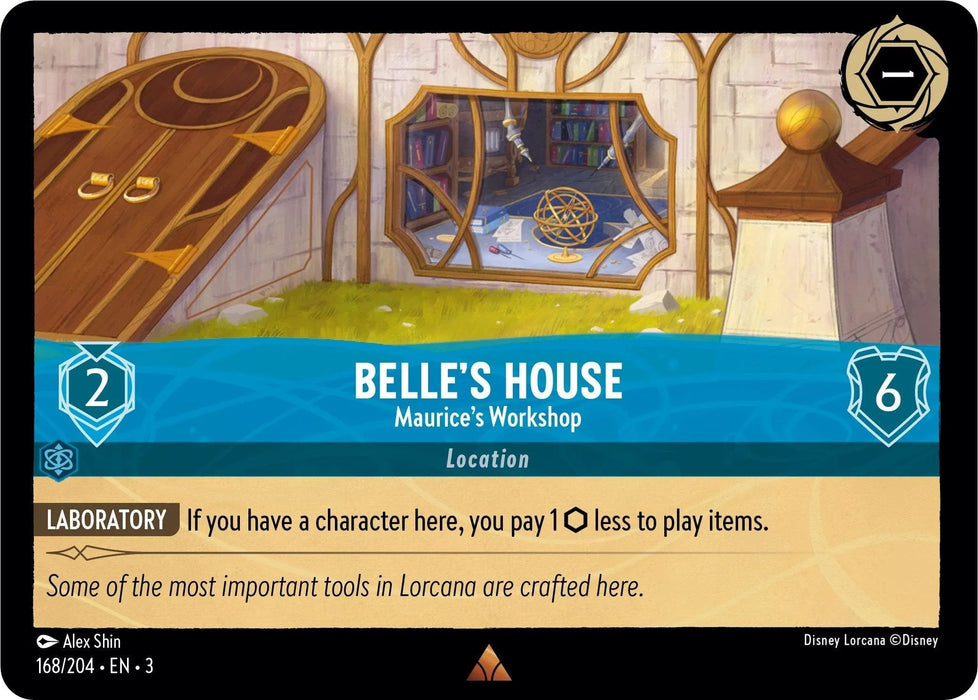 Belle's House - Maurice's Workshop (168/204) [Into the Inklands] - for just $0.10! 