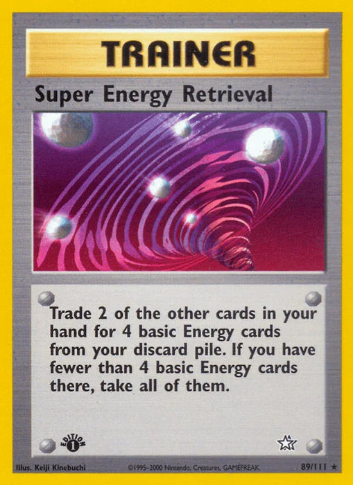 Super Energy Retrieval (89/111) [Neo Genesis 1st Edition] - for just $1.10! 