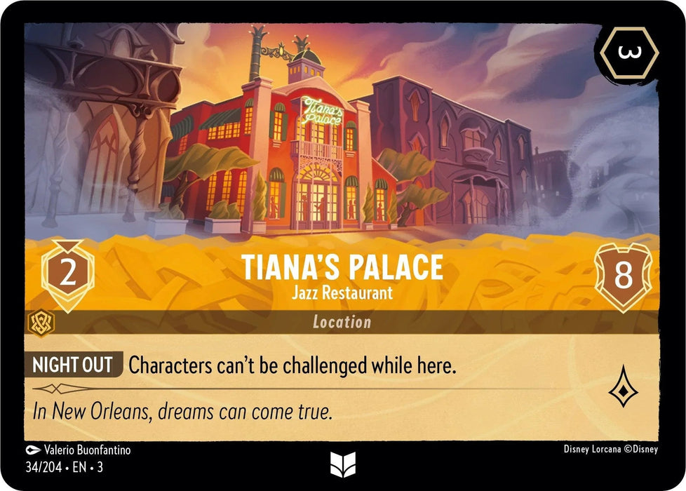 Tiana's Palace - Jazz Restaurant (34/204) [Into the Inklands] - for just $0.10! 