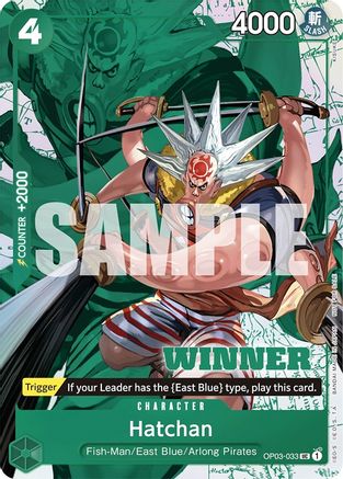 Hatchan (Winner Pack Vol. 6) (OP03-033) - One Piece Promotion Cards Foil - for just $1.63! 